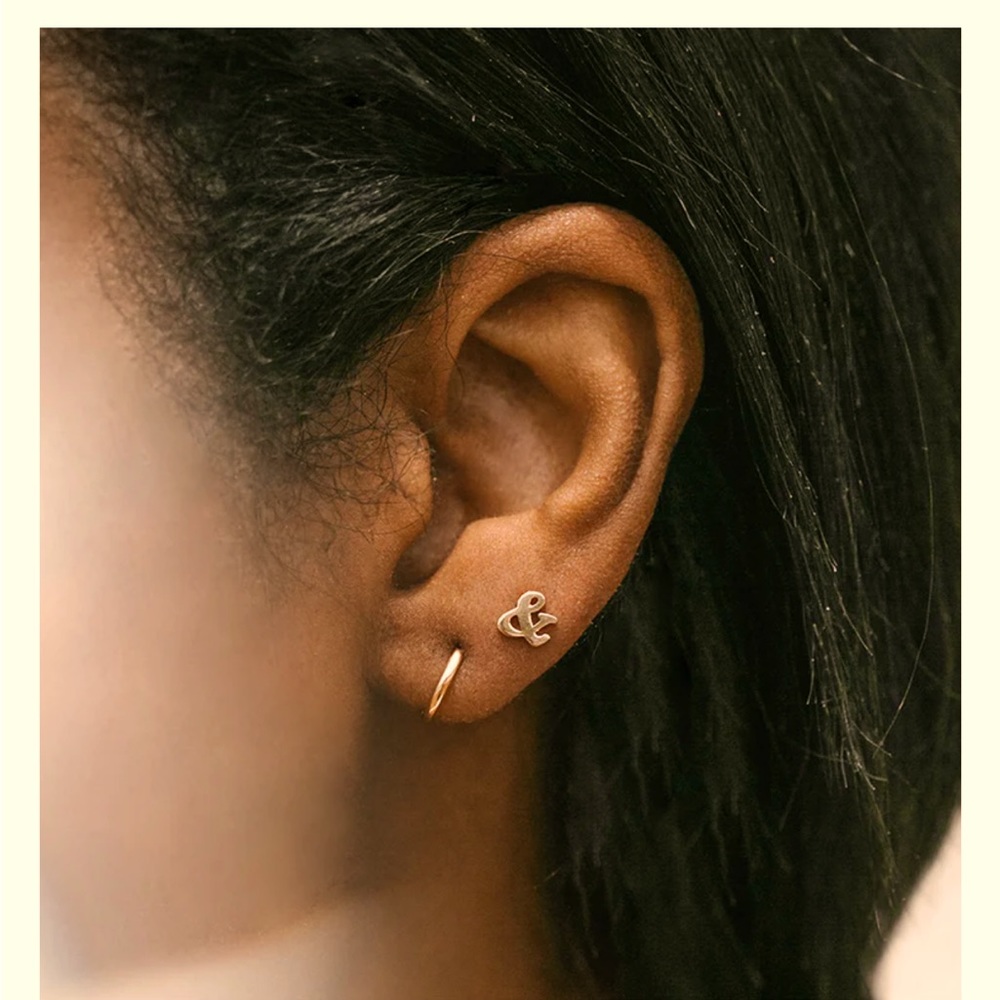 Made by Mary live-in hoops 9 mm silver